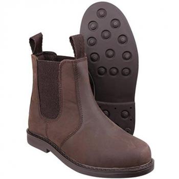 Cotswold Camberwell Unisex Brown Pull-On Leather Boots UK Size 5