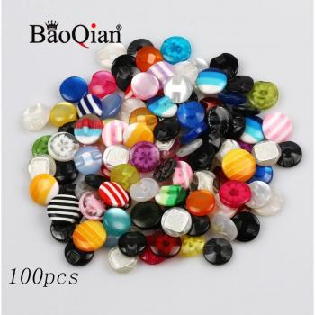 Set DIY Botones 13mm Copos de Nieve en Resina