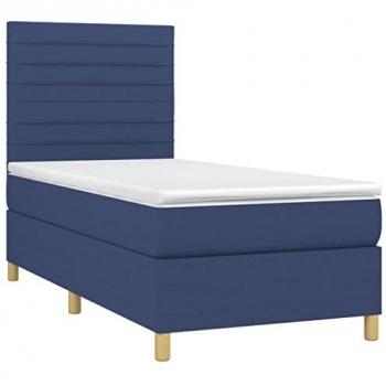 VidaXL Schlafsystem mit Matratze und LED 90x200 cm