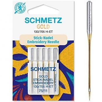 Agujas Schmetz para bordado y tejido grueso