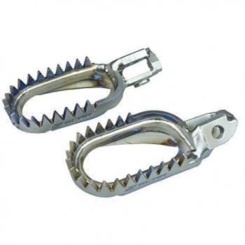 Reposes-pieds titane SCAR anti-boue 10 mm