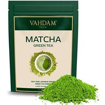 VAHDAM, polvere di tè verde Matcha (100g 50 tazze)