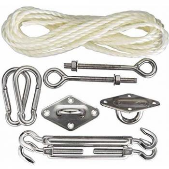 Kit di montaggio tenda a vela Perel