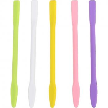 Varillas de silicona para mezclar, herramienta multiusos, 5 uds