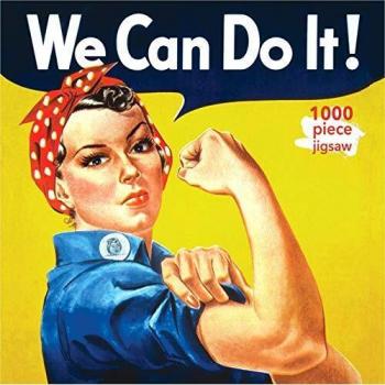 Adult Jigsaw Puzzle J Howard Miller: Rosie the Riveter Poster: 1000-piece Jigsaw Puzzles