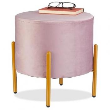 Pouf da Salotto Rosa
