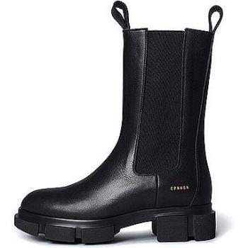 Copenhagen Studios CPH500 Vitello Stivaletto in pelle Nero Taglia 36