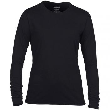 XL Black Gildan Women’s Performance Long Sleeve Bundle (5)