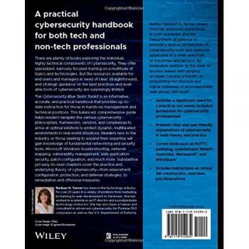 Cybersecurity Blue Team Toolkit by Nadean H. Tanner | Paperback | 2019