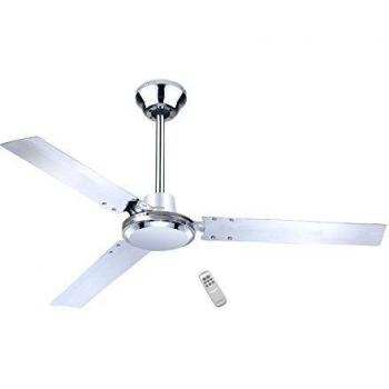 Sonnenkönig Verona Deckenventilator mit chromfarbenem Gehäuse