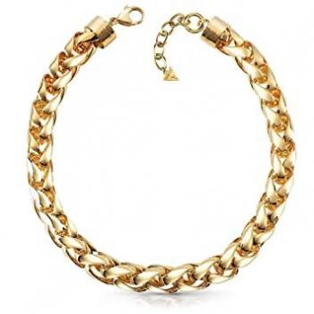 Gold Finish Guess Ladies’ Stainless Steel Bracelet (JUBN01366JWYGT-U)