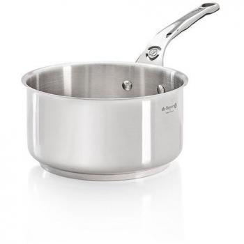 Couvercle en verre pour casserole 14 cm De Buyer sans poignée
