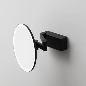 Miroir de salle de bain LED noir Decor Walther Vision R