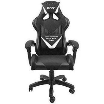 Fury Avenger L Chaise de Jeu Noir/Blanc