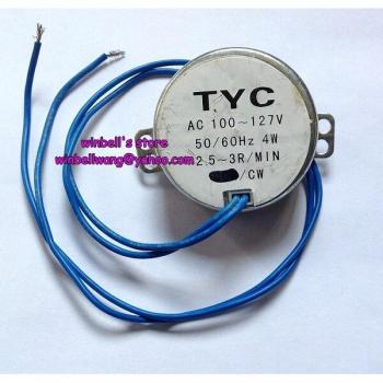 Permanent Magnet AC Motor 50mm 110V 2.5-6 RPM