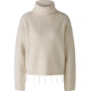 OUÍ Beiger Pullover für Damen | Größe 42
