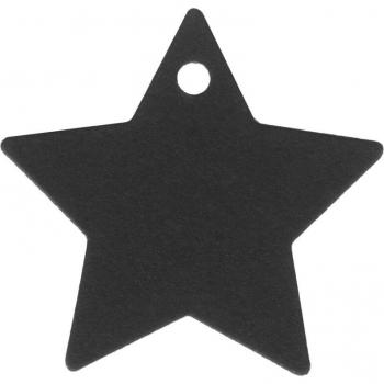 Etiquetas para Ropa Estrella de Papel Kraft 6x6 cm
