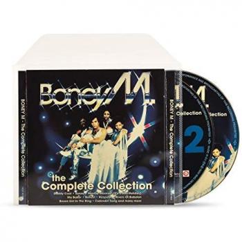 Double Pochette CD Non Perforée avec Rabat