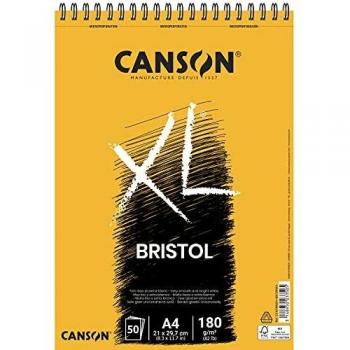 Canson Album Espiral XL Bristol Extraliso de 50 Hojas