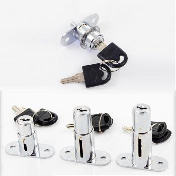 Serrure en zinc pour porte en verre