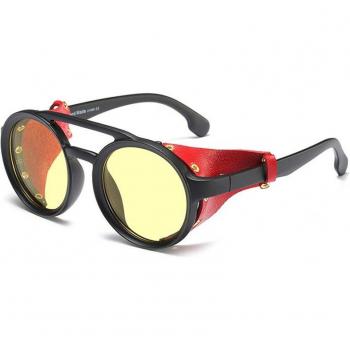 EYECRAFTERS Unisex Steampunk Round Goggles
