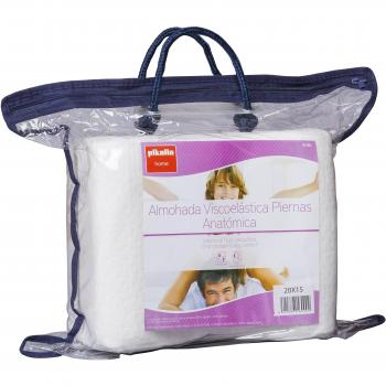 Oreiller anti‑courbatures en mousse mémoire, dimensions 20x15 cm