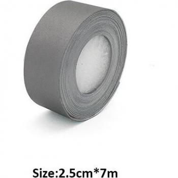 Self-Adhesive High Silver TC Reflective Fabric Warning Tape RS-833BJ3M