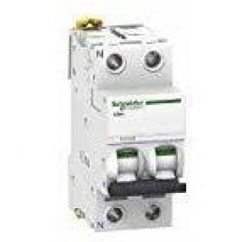 Disjoncteur 2 pôles schneider acti9 ic60n 40 ampères courbe c a9f77640