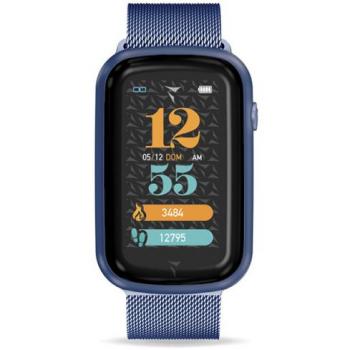 Smartwatch Steps Maglia Total Blu