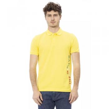 Baldinini Trend Helder Geel Katoenen T-shirt voor Man