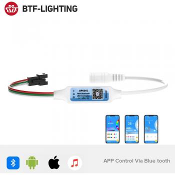 Musik LED Controller für WS2812B und WS2811 mit Bluetooth und App DC5V-24V