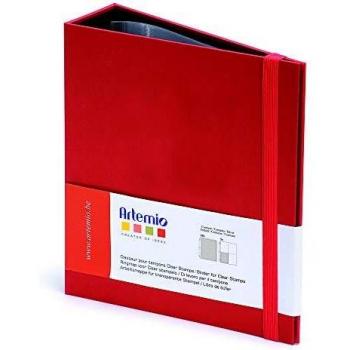 Farde de Rangement pour Tampon Transparent Artemio 22,4 x 7,2 x 25,2 cm