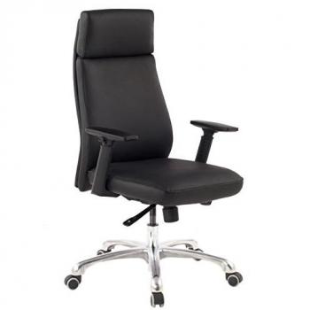 Sedia Studio Vera – Imbottita, Girevole, Nero