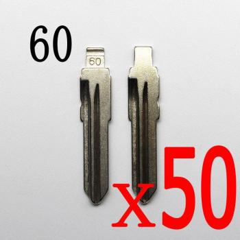 Hoja de Llave de Coche GT15 (Fiat) – KD Sin Cortar