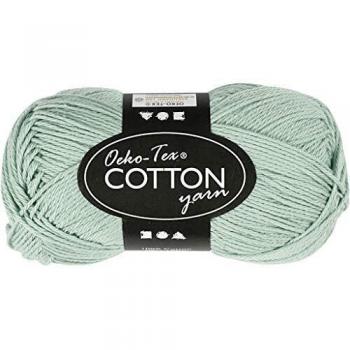 Pelote de coton 8/4 vert menthe 170 m 50 gr