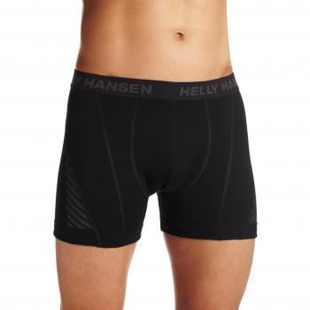 Large Black Helly Hansen Men's Arctic Comfort Boxer Short