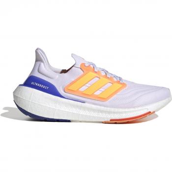 Chaussures de running adidas Ultraboost Light FTWR White/Solar Gold/Lucid Blue 44 2/3 EU