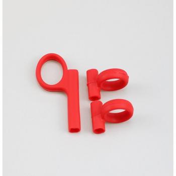 Jeu de doigts en silicone « Mini‑Monde tactile »