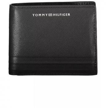 Mini portefeuille Tommy Hilfiger pour cartes de crédit Noir