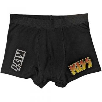 KISS Music Collection Boxer Shorts Black Small