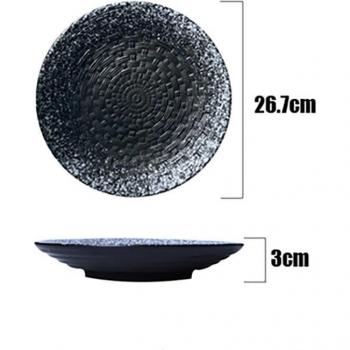 FANCITY Restaurant Quality Round Plate