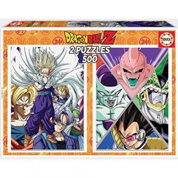 PUZZLE 2x500 DRAGON BALL