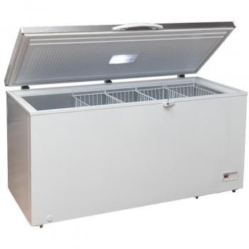 Congelador horizontal de 488 litros Jocel JCH-488, 120W, tapa inox, 4 cestas