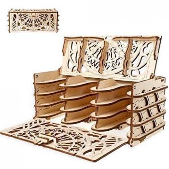 UGEARS 3D Model Kit: Card Deck Holder
