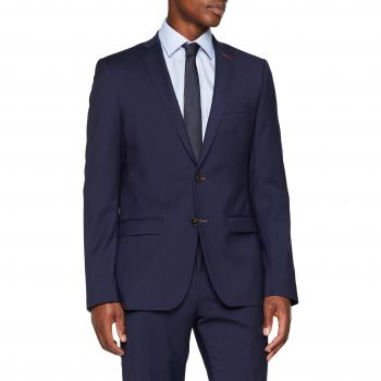 Roy Robson Herren-Sakko Blau (Slim Fit, Größe 54)