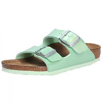 Birkenstock Arizona Kindersandalen met Patente Afwerking