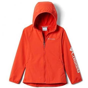 Columbia Mädchen Rocky Range Softshell‑Jacke in Rot (Bright Poppy), Extra Klein