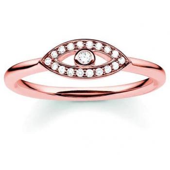 Thomas Sabo Glam & Soul Damenring 925 Sterling Silber Zirkonia weiß Gr. 52