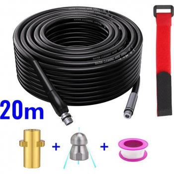Arandela de alta presión 20m 160 bar para manguera de drenaje Karcher