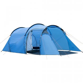Outsunny 2-3 Man Tunnel Tent with Porch